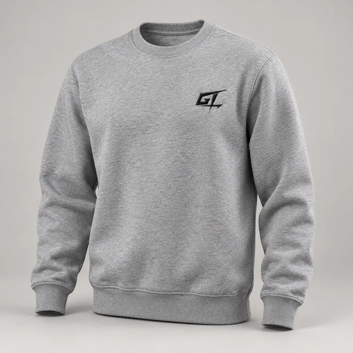 GT Off-Road GT Logo Crewneck, Heather Grey