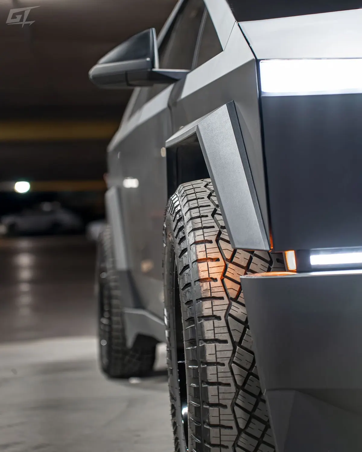 Tesla Cybertruck on GT Off-Road Tomahawk wheels