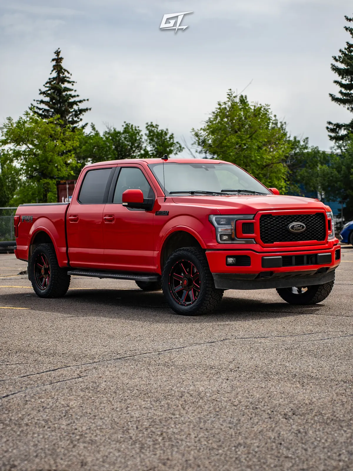 Truck on GT Off-Road Invasion wheels
