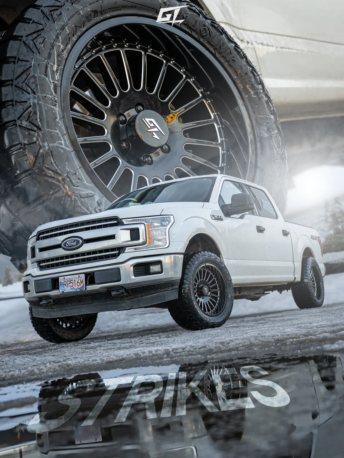 Truck on GT Off-Road Strike wheels